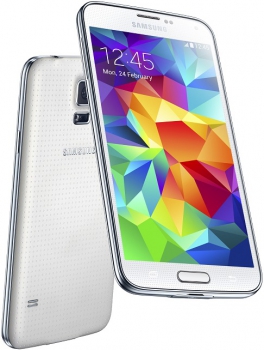 Samsung SM-G900H Galaxy S5 Shimmery White